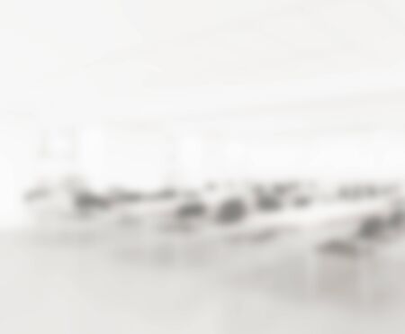Abstract White Blur Interior Of The Backgroundの写真素材