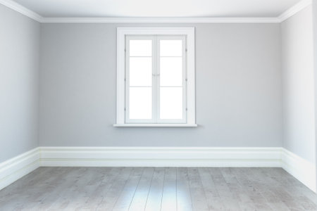 Wall room  interior of house living room, interior wall empty spaceの写真素材