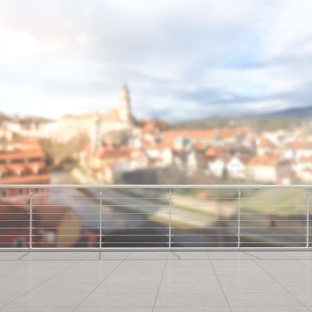 Building Blur And Wonderful Travel Picture For Backgroundの写真素材