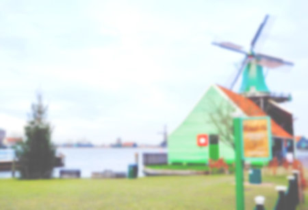 Building Blur And Wonderful Travel Picture For Backgroundの写真素材