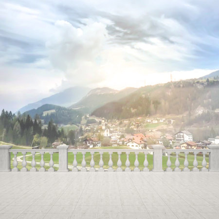 Nature Blur And Wonderful Travel Picture For Backgroundの写真素材