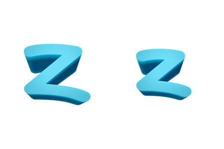 3d rendering Font  Cartoon style lowercase And uppercase Lettersの写真素材
