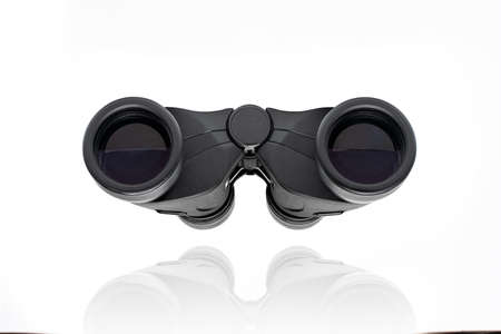 binoculars isolated on white background. object picture for graphic designerの写真素材