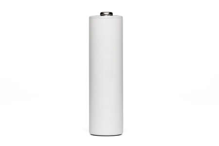 Battery isolated on white background. objec for graphic designerの写真素材