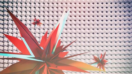 Abstract  geometric shape backgroundの写真素材
