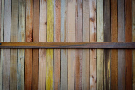 Backgrounds and texture concept - wooden floor or wallの写真素材