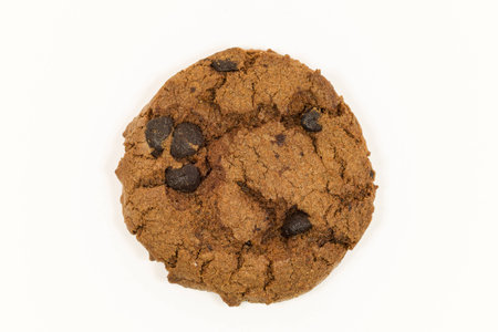 cookie on white の写真素材