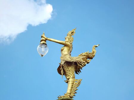 Half angel,  the animals by the Buddhist belief の写真素材