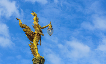 Half angel,  the animals by the Buddhist belief.の写真素材