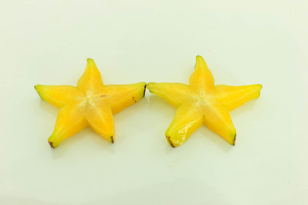 Carambola is a plant that Thailand used as herbal treatment of diseases and Good healthの写真素材