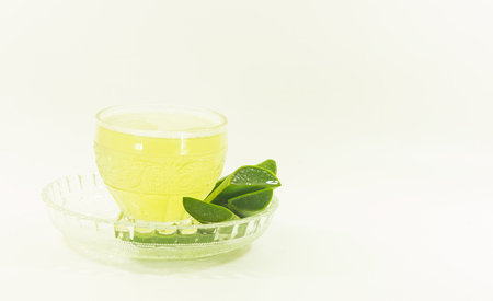Aloe Vera juice is a herb that can be used for drinking because it is beneficial to the body.の写真素材