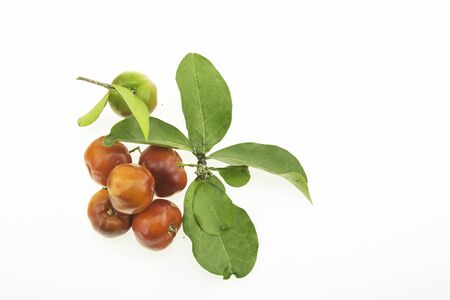 Cherry isolated on a white background