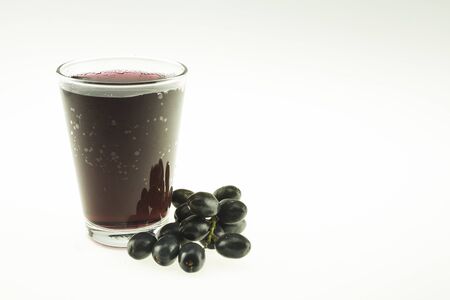 Acai juice is a drink that is beneficial to the body because it has antioxidants.の写真素材