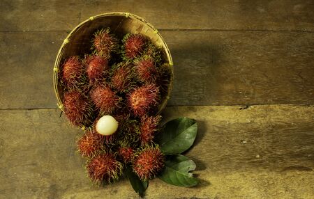 Rambutan is a famous fruit of Chanthaburi Province, Thailand.の写真素材