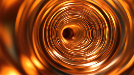 Bright glowing lines inside a tunnel, forming a hypnotic futuristic pathway.の素材