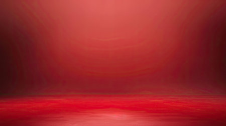 A vibrant red background with a subtle gradient effect, transitioning from dark to light red, adding depth and intensity.の素材
