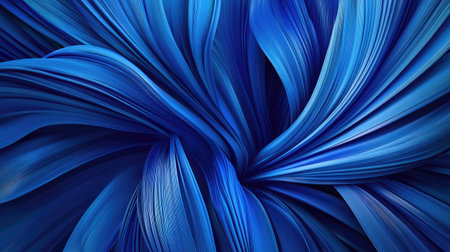 Bold 3D blue background with sharp contrasts and vibrant colors, suitable for striking and energetic designs.の素材