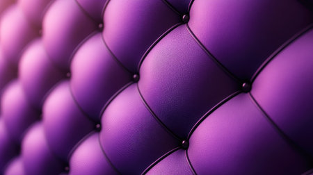 Luxurious 3D purple background with quilted texture and soft, ambient light.の素材