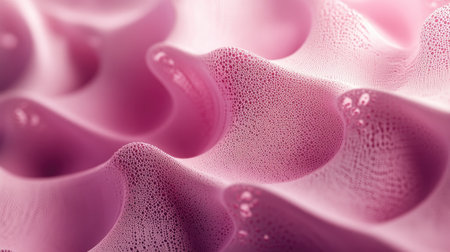 Textured 3D pink background with intricate patterns and soft shadows, ideal for rich and detailed visuals.の素材