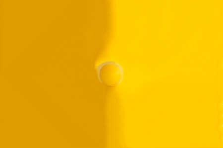 yellow tone color abstract background and have a circle at center frameの写真素材