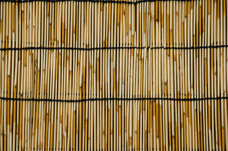 wood japan .abstract background texture of a wooden mat.の写真素材