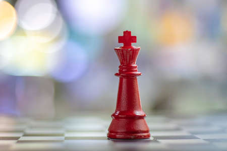 Chess business concept, leader & success.の写真素材