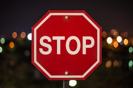 Stop signの写真素材