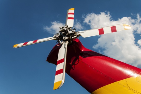 Alpine emergency helicopter rescue, Italyの写真素材