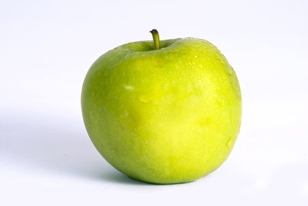 Apple on whiteの写真素材