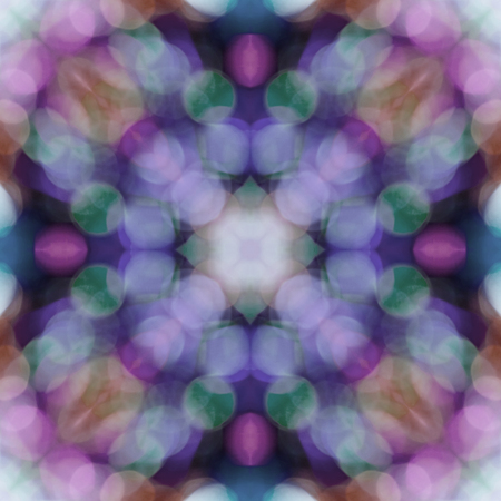 Abstract background pattern circular bokeh, endless pattern for wallpaper.の写真素材