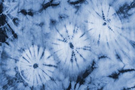 Texture tie dye fabric for a background.の写真素材