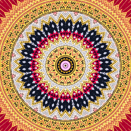 Background pattern made from traditional thai sarong pattern.