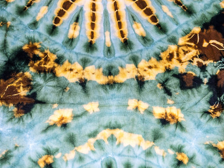 Abstract texture tie dye fabric for a background.