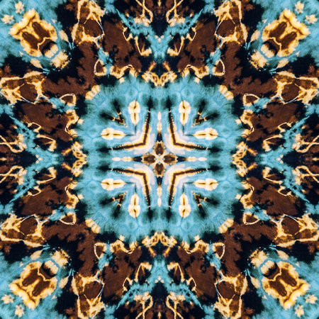 Abstract background pattern made from tie dye fabric, endless pattern for wallpaper.