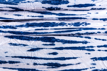 Abstract texture tie dye fabric for a background.の写真素材