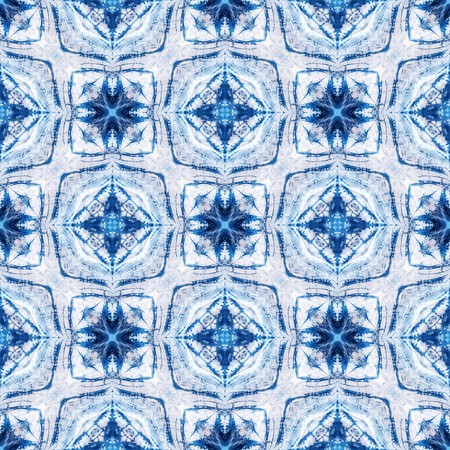 Abstract background pattern made from tie dye fabric, endless pattern for wallpaper.の写真素材