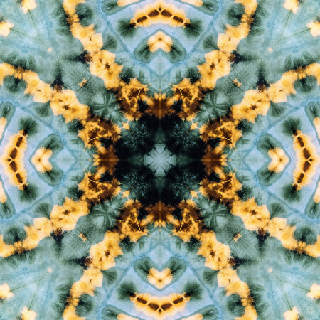 Abstract background pattern made from tie dye fabric, endless pattern for wallpaper.