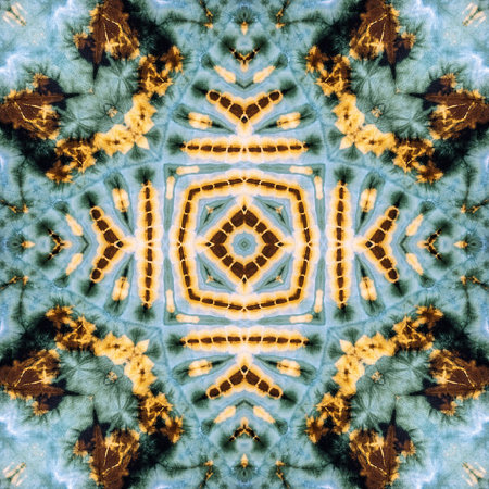 Abstract background pattern made from tie dye fabric, endless pattern for wallpaper.
