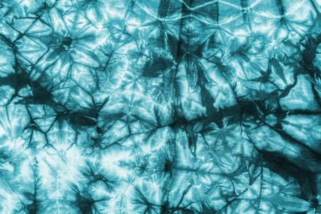 Texture tie dye fabric for a background.の写真素材