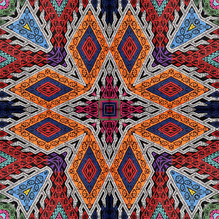 Abstract endless pattern, for background used.