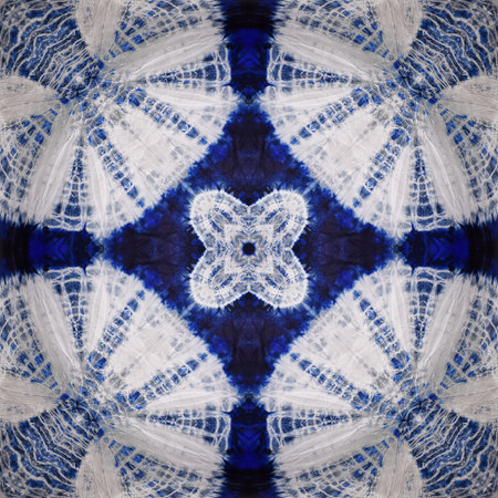 Abstract kaleidoscope or endless pattern for background used.