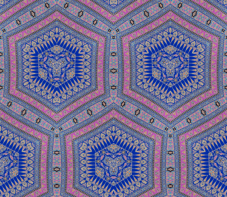 Colorful abstract kaleidoscope or endless pattern for background used.