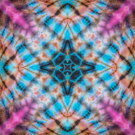 Seamless kaleidoscope or endless pattern for ceramic tile, wallpaper, linoleum, textile, web page...