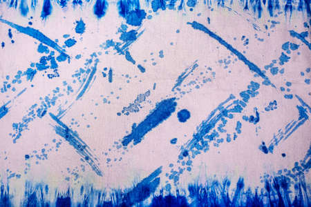 Texture of tie dyed fabric for a backgrounds.の写真素材