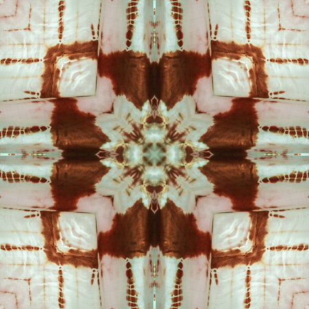Seamless kaleidoscope or endless pattern for ceramic tile, wallpaper, linoleum, textile, web page...