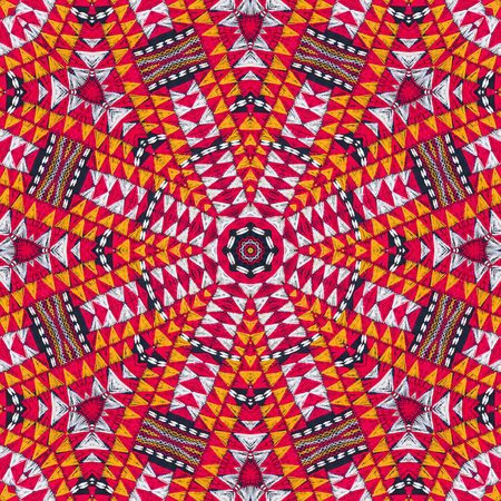 Seamless kaleidoscope or endless pattern for ceramic tile, wallpaper, linoleum, textile, web page...