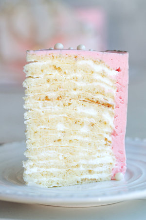 Wedding cake, cake for a wedding. High quality photo.