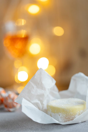 Nice cake. Unusual culinary product. Interesting food. High quality photoの写真素材