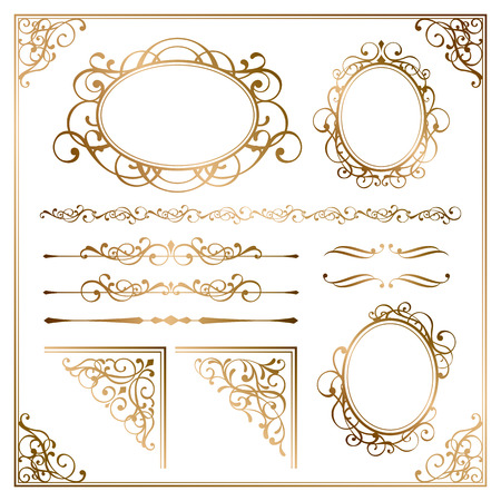 Golden frames Golden frames