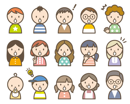 Peopleのイラスト素材